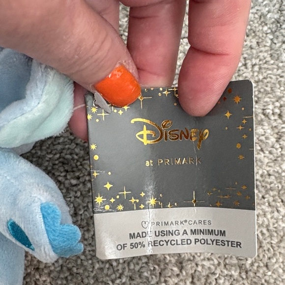 Disney Primark Light Blue and White Plush NWT - Picture 3 of 9